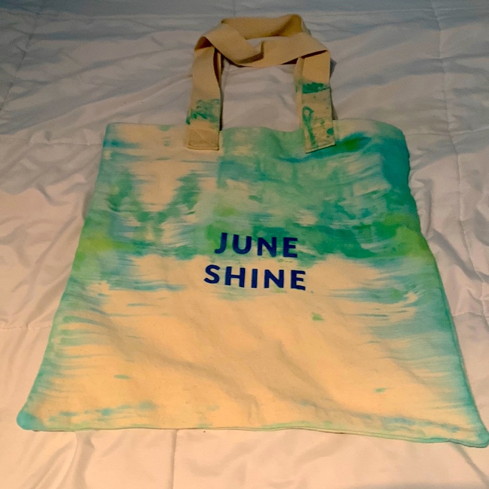 Tie dye June shine bag